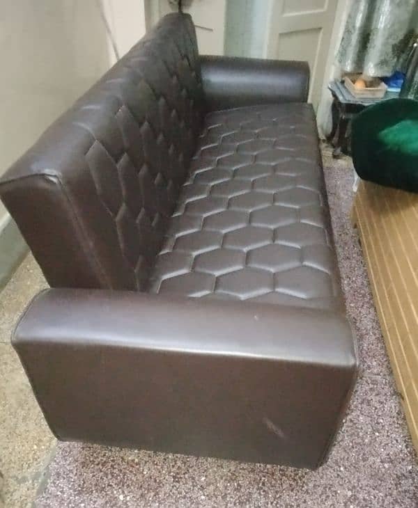 Sofa Bed leather premium 2