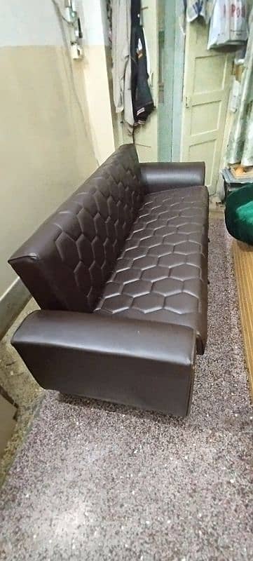 Sofa Bed leather premium 4