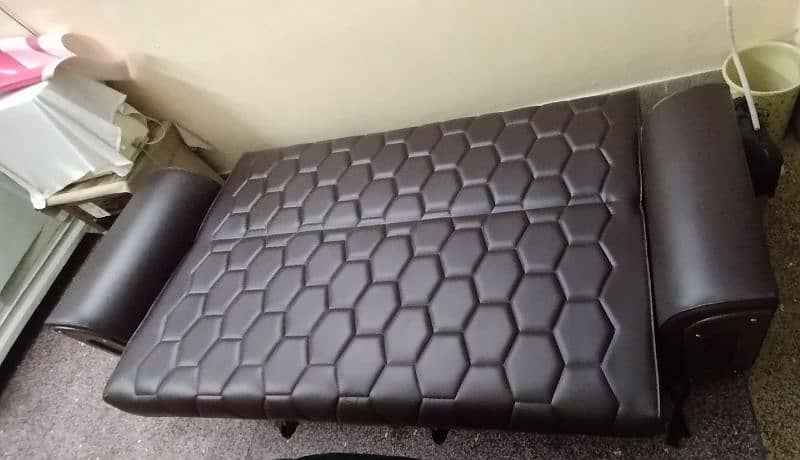 Sofa Bed leather premium 5