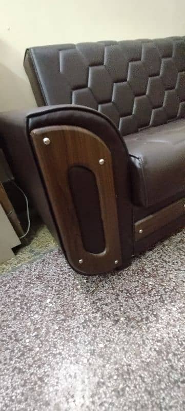 Sofa Bed leather premium 10