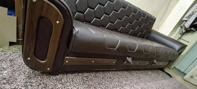 Sofa Bed leather premium 11