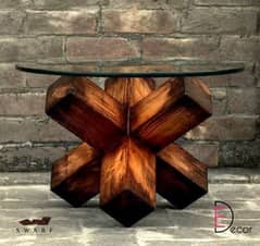 pure rosewood art coffee table