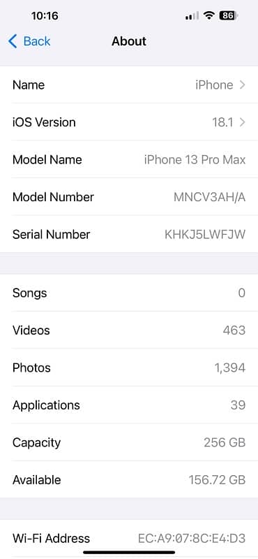 iPhone 13pro max all ok non  pta Two month sim wark 3