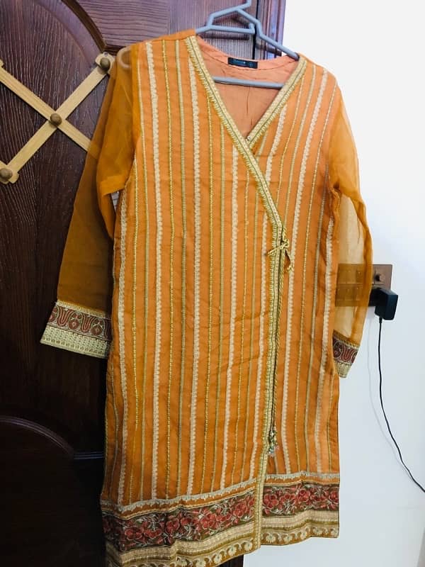 casual shirt plus dupatta 2