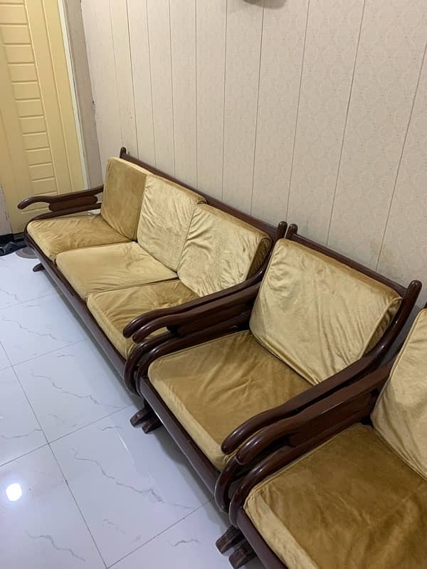 Sofa set For sale Pure wood 2