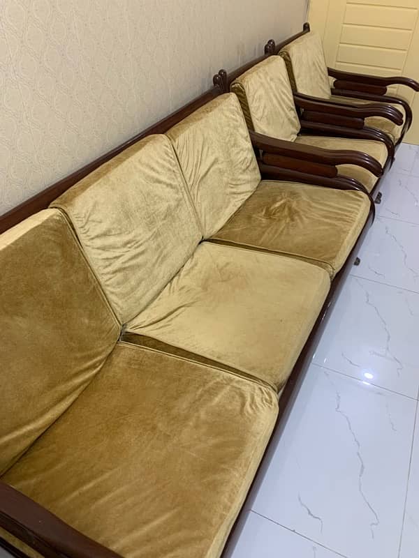 Sofa set For sale Pure wood 4