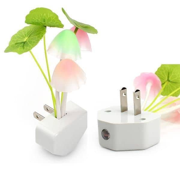 Multi colour Mushrooms LED night light 1