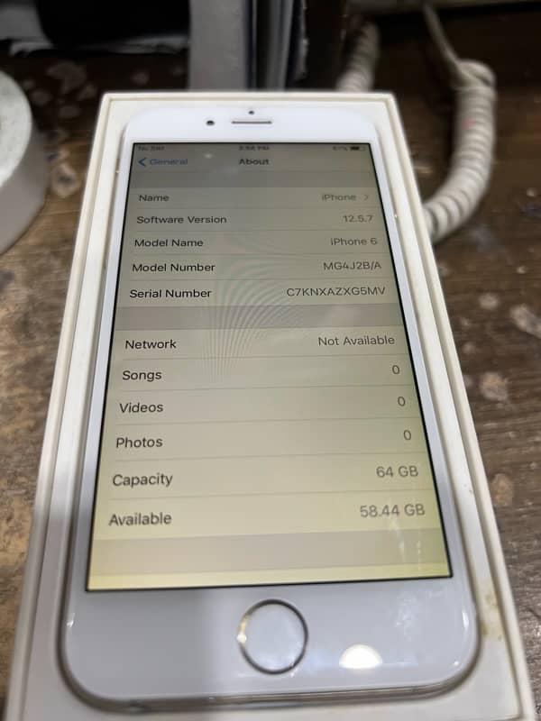 iPhone 6 64 GB PTA Approved with BOX 9