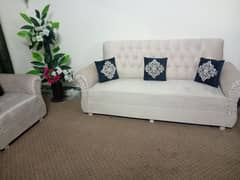 Sofa Set 5 Seater New Velvet With 5 Cushion l Contact 0331-5507990