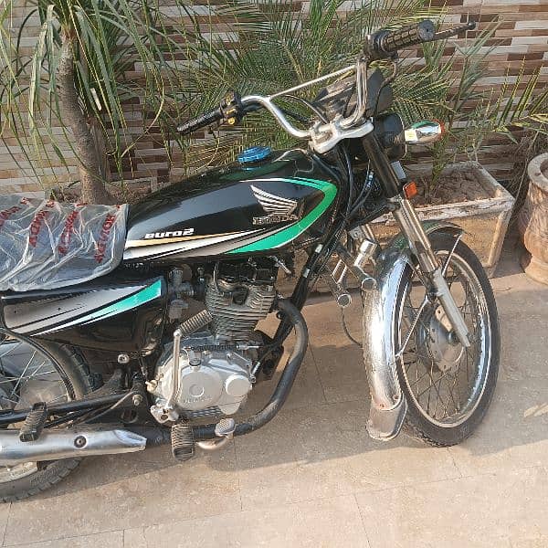 Honda cg 125 for urgent sale 4