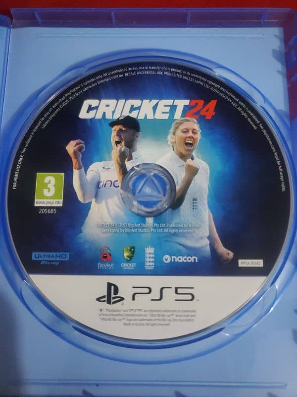 Cricket 24 Ps5 game 1