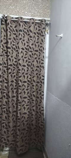 Stylish Curtain Set for Sale - 2 Pieces (Length: 7 ft)