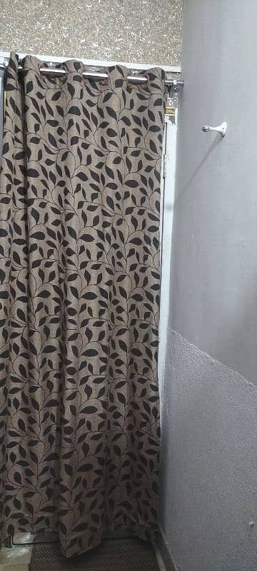 Stylish Curtain Set for Sale - 2 Pieces (Length: 7 ft) 0