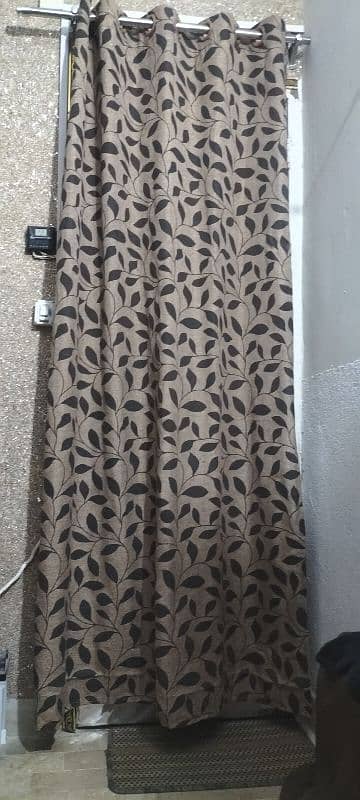 Stylish Curtain Set for Sale - 2 Pieces (Length: 7 ft) 4