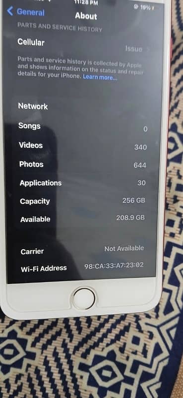 i phone 7 plus 256 gb bypass 5