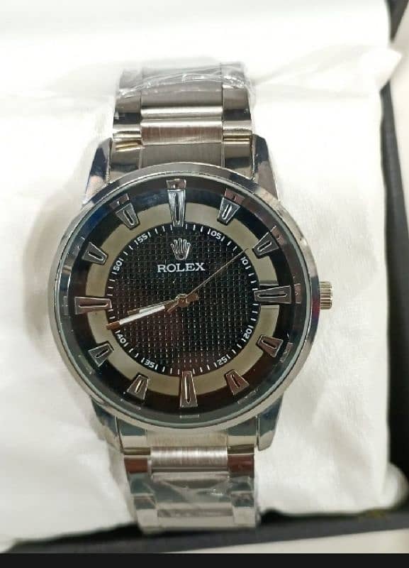 Luxury Stainless Steel Men's Rolex Watch 0