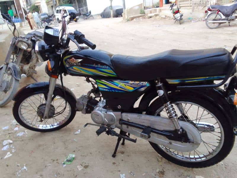 super star 70cc bike 0