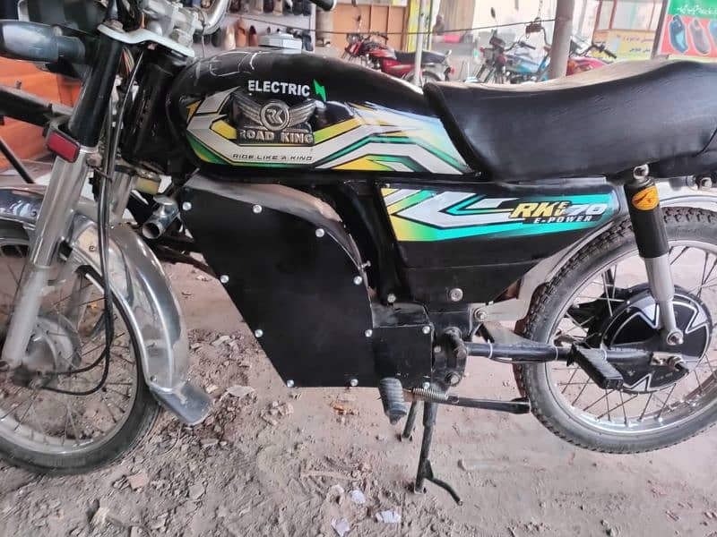 electric bike 100 km chaly ek dafa charge karny par 1