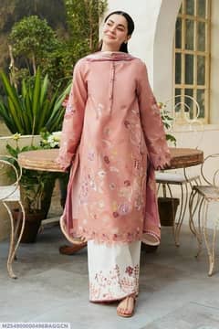 3/PC embroidered suit