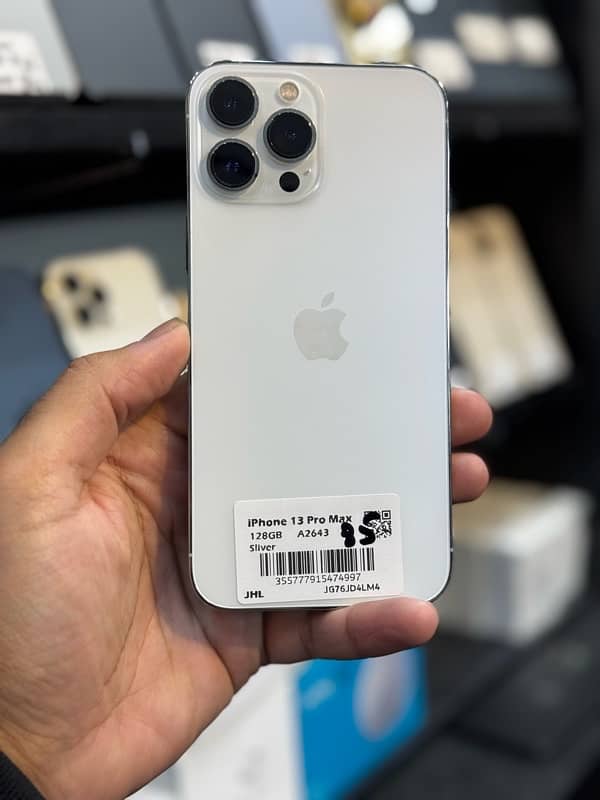 iPhone 13 Pro Max 128gb PTA Approved 0