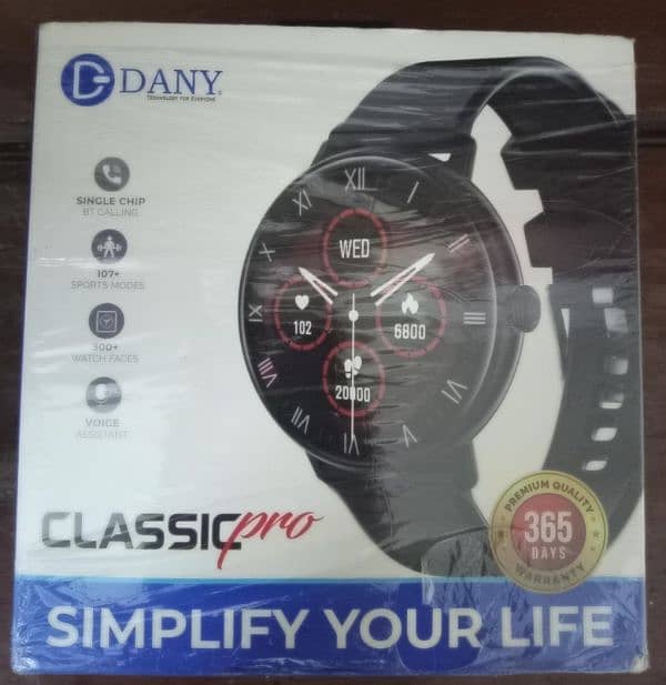 Dany Classic Pro Smart Watch 0