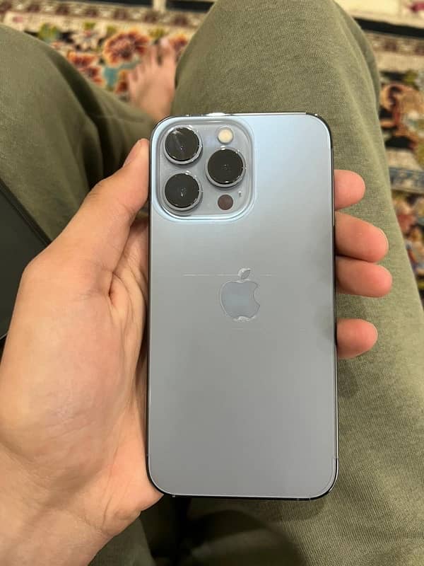 iphone 13 pro , 128gb, jv, sierra blue 6