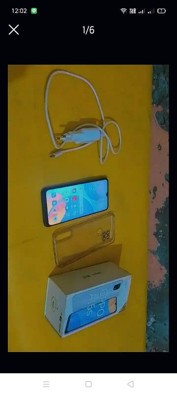 oppo a15s 4gb 64gb for sale box charger all Accessories 0