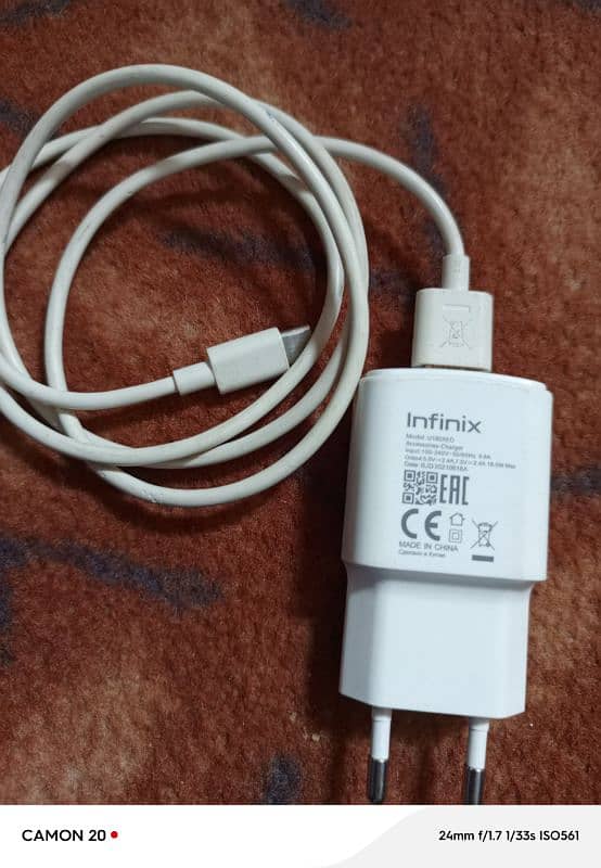 infinix box wala charger 1