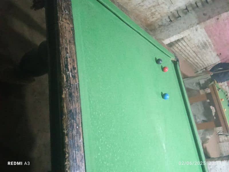 snooker table for sale use 1