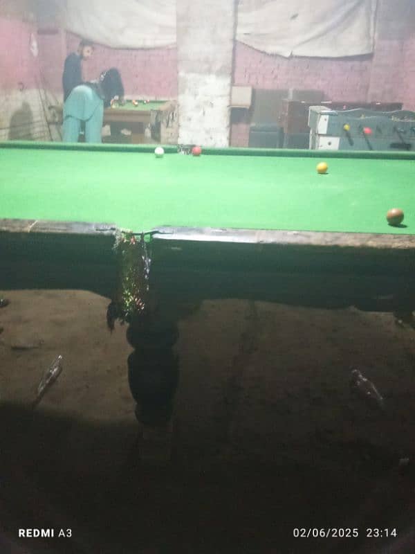 snooker table for sale use 4