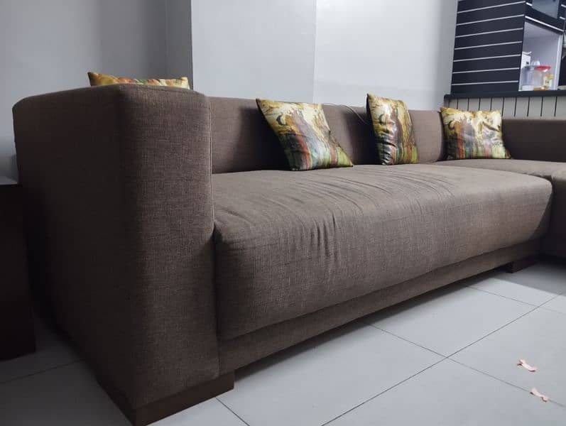 sofa L shaped 5.5seater 1