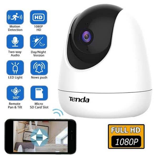 Tenda CP3 Home Security WIFI camera-Wireless 2