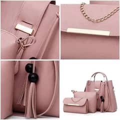 woman hand bag beautiful design with different sizes,woman hand bag