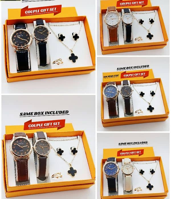 Couple+girls watch gift set 0