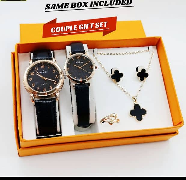 Couple+girls watch gift set 1