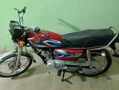 HONDA CG 125 2022 KARACHI NUMBER