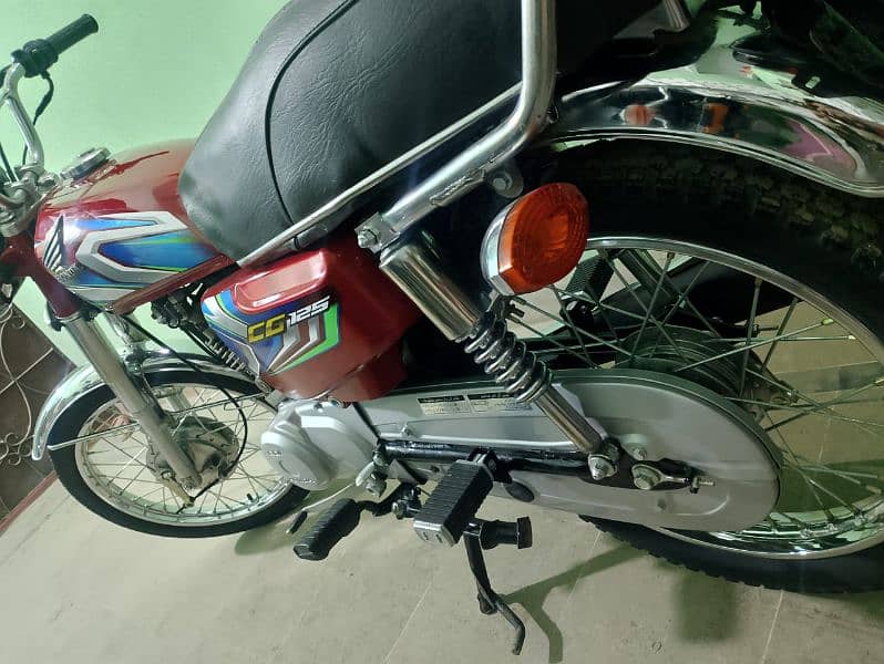 HONDA CG 125 2022 KARACHI NUMBER 5