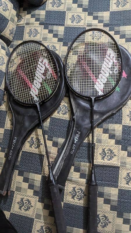 2x Badminton Racket - Pro Eminent 0