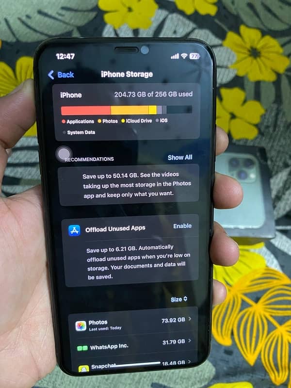 iPhone 11 pro max pta approved 256 GB 6