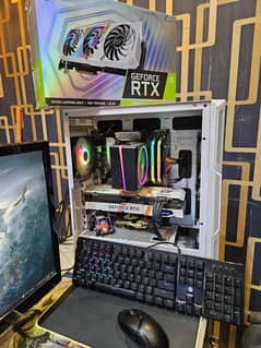 High End Gaming PC Ryzen 5 3600 Nvidia Rtx 3060ti With Gaming Monitor