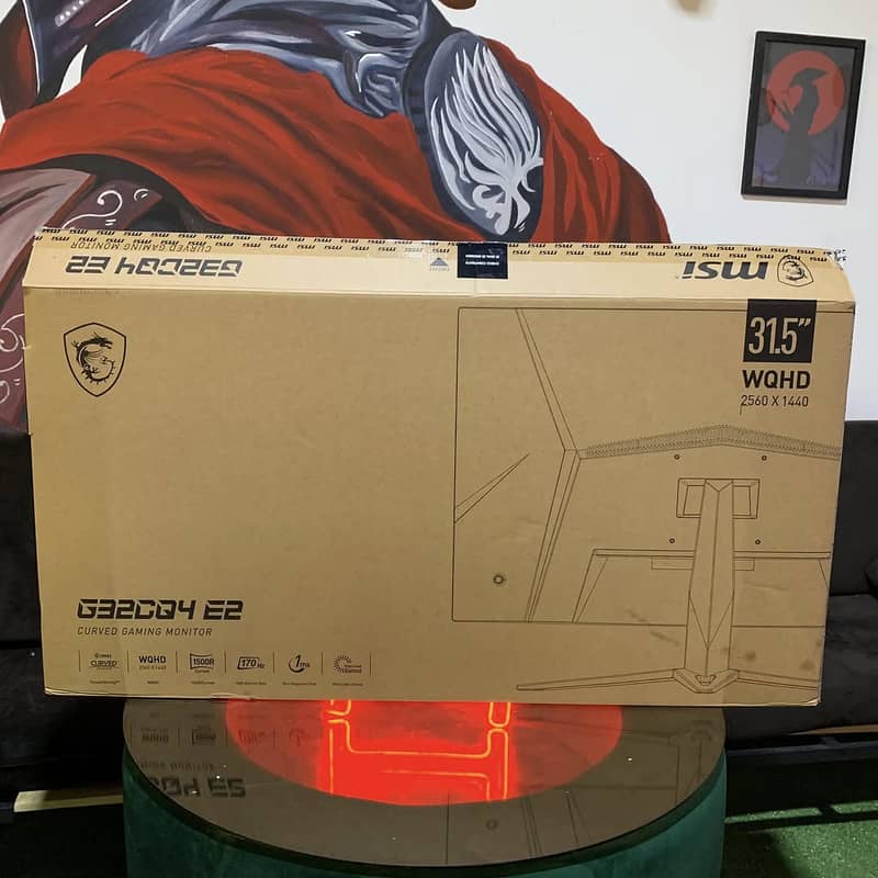 MSI Optix G32CQ4 2K 165Hz Curved 2K Gaming Montior 2