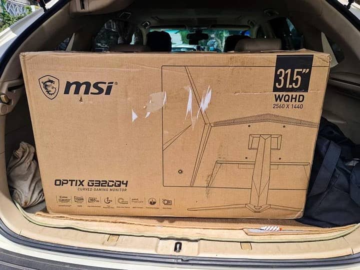 MSI Optix G32CQ4 2K 165Hz Curved 2K Gaming Montior 7