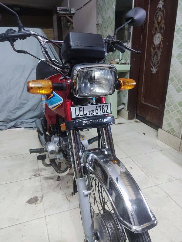 HONDA CD 70 URGENT SELLING 2019 Model 2