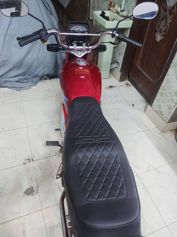 HONDA CD 70 URGENT SELLING 2019 Model 6