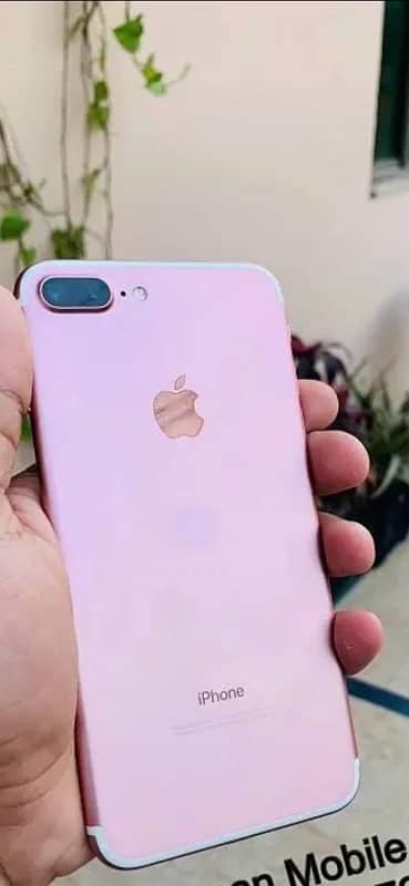 iphone 7 plus full lush condition 10/10  memory 128 bettery 77 0