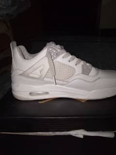 Nike Air Jordans 4 All White