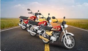 Honda CG 125 available on installment