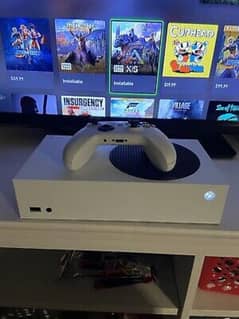 Xbox series S new condition with games and case | PS5 x box seriess x