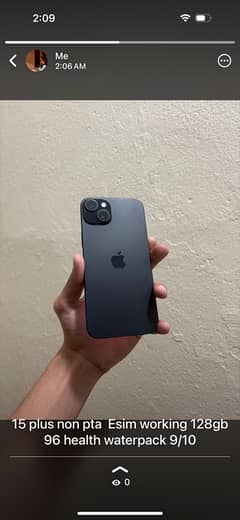 iPhone 15 Plus non pta