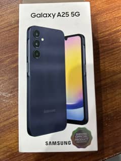 Samsung A25 5g Blue black colour